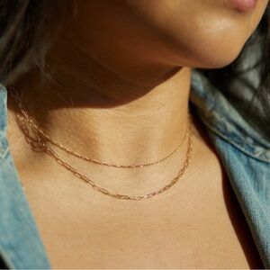Catbird 14k Gold Sweet Nothing Necklace